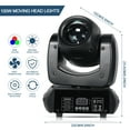 thumbnail image 5 of Stage Lights Moving Head Lights, 130W LED Spotlights 12 Pattern DJ Light with DMX 512 Sound Activated DJ Equipment for Wedding Party, 5 of 6