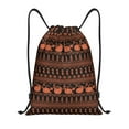 thumbnail image 1 of Fotbe Vintage Pumpkin Pattern Bolsa Mochila con Cordón Estampada, Bolsa de Gimnasio Deportiva, Bolsa Cinch, Bolsa con Cordón para Hombres y Mujeres-Medium, 1 of 6