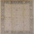 thumbnail image 1 of Ahgly Company Indoor Square Mid-Century Modern Dark Almond Brown Oriental Area Rugs, 6' Square, 1 of 6