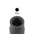 thumbnail image 4 of 3/4" Drive 19mm 12-Point Impact Socket, CR-MO Steel 56mm Length, Standard Metric Sizes, 4 of 5