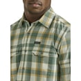 thumbnail image 3 of Wrangler® Men's Outdoor Long Sleeve Shirt with UPF 30+ Protection, Sizes S-5XL, 3 of 6