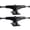 Black, variant on Essentials Single Skateboard Trucks Raw - Hanger 5.25" Axle 8" (Set of 2)