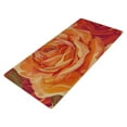 thumbnail image 2 of Rose Orange Desk Mats Large Mouse Pad Long Keyboard Computer Rubber Base Non-Slip Mats Accessories Decor for Office Home 16.5"x35.4", 2 of 9