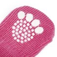 thumbnail image 4 of Mascota Perro Gato Zapatos Zapatillas Calcetines Non-Slip Patrón Pata Lazo Rosa Sunnimix none, 4 of 8