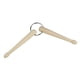 thumbnail image 5 of Llavero, Llavero De Madera De La Mano De Obra Fina De La Forma Del Baqueta De Madera Para La Decoración, 5 of 7