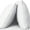 White, variant on Luxurious Sateen Resort Pillowcase Viscose from Bamboo King 2-Piece Set Blush