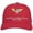 Red, variant on vigerkar 250 Anniversary USA Hat Unisex Embroidered Baseball Cap Patriotic Trucker Hats for Men Women Adjustable Ball Cap Gift (Red, One Size)