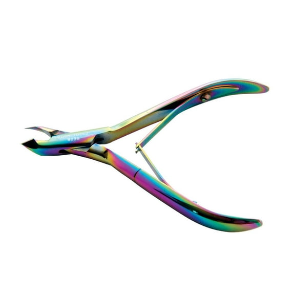 Body Toolz Stainless Steel Titanium Cuticle Nipper 1/2 Jaw Double Spring Extremely Sharp