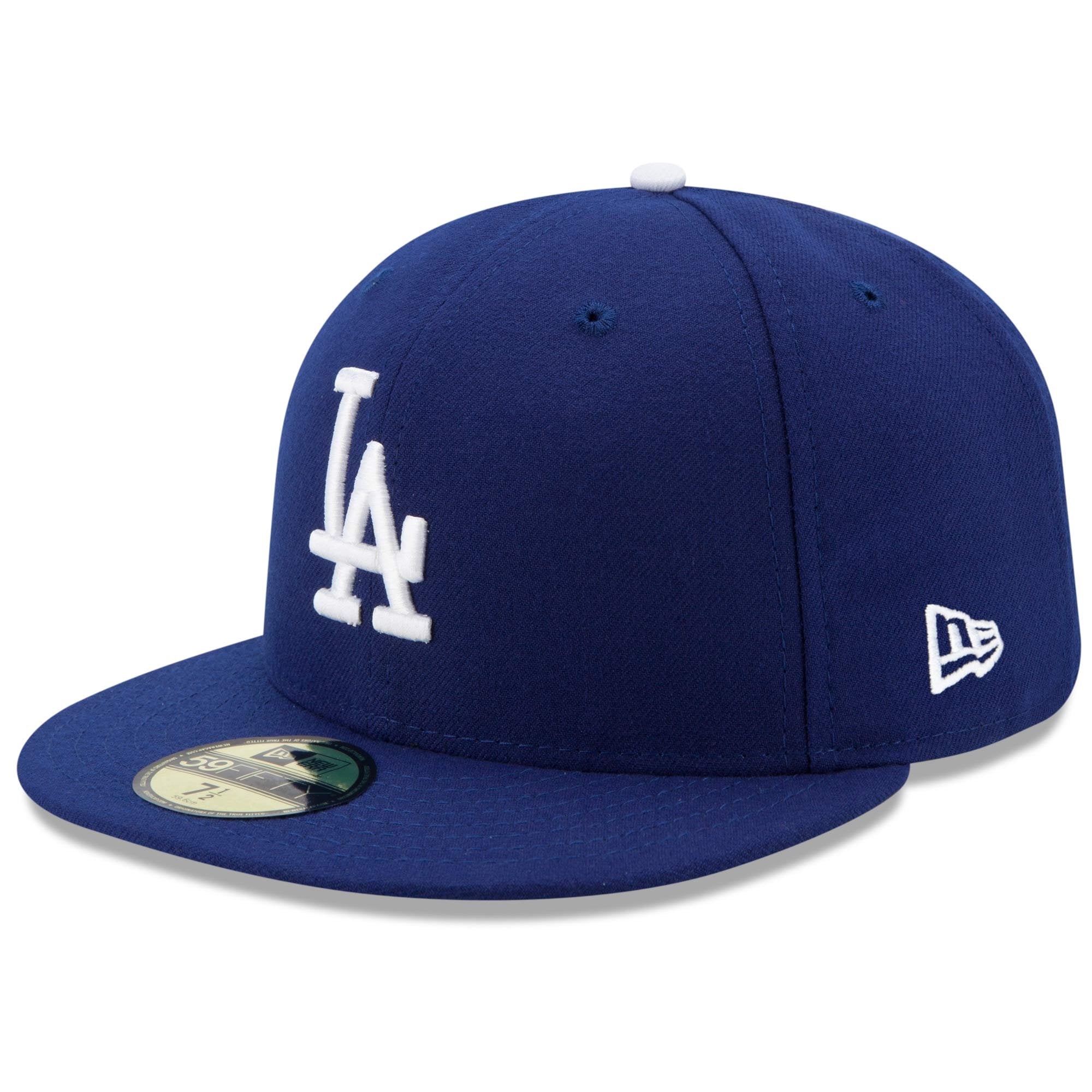 New Era, Men's Fitted Hat, 7 3/4 Navy, Embroidered Logo - Walmart.com