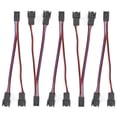thumbnail image 1 of Cable Adaptador De Ventilador De 5 Piezas 2 En 1 Accesorios De Chasis De Computadora Hembra 3 Pines A Macho 3 Pines + 2 Pines Scienceny EL008633-00, 1 of 6