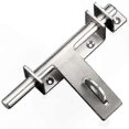 thumbnail image 1 of Durable Stainless Steel Sliding Door Lock with Reversible Bolts and Latch Mechanism, 1 of 5