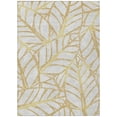 thumbnail image 2 of Addison Rugs Chantille Indoor/Outdoor Transitional Floral Gold Washable Rectangle Rug, 3' x 5', 2 of 6