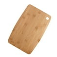 thumbnail image 3 of EXHUMKY 1Pack Rectangular Bamboo Chopping Board Khaki 28x17x0.4in Anti- Protection for Kitchen Tool, 3 of 8
