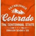 thumbnail image 2 of Colorado CO Centennial State Souvenir Hoodie Sweatshirt Women Men Brisco Brands X, 2 of 6