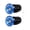 Blue, variant on Quickly Install Bike Handlebars End Plugs Rusts Resistant Bike Handlebars Plugs for Cycling Accessories