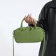 thumbnail image 2 of Bolso Hombro Retro Cuero PU Axila Cuadrado () Verde, 2 of 9