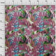 thumbnail image 3 of oneOone Polyester Spandex Pink Fabric Abstract Dress Material Fabric Print Fabric By The Yard 56 Inch Wide, 3 of 6