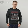 thumbnail image 2 of Men's Star Wars Ugly Christmas Sweater  Sweatshirt Black Large, 2 of 8