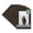 Brown Suede, variant on Brooke Blue Suede Picture Frame Mat for 5x7 Frames - Fits 4x6 Photos - 10 Mats