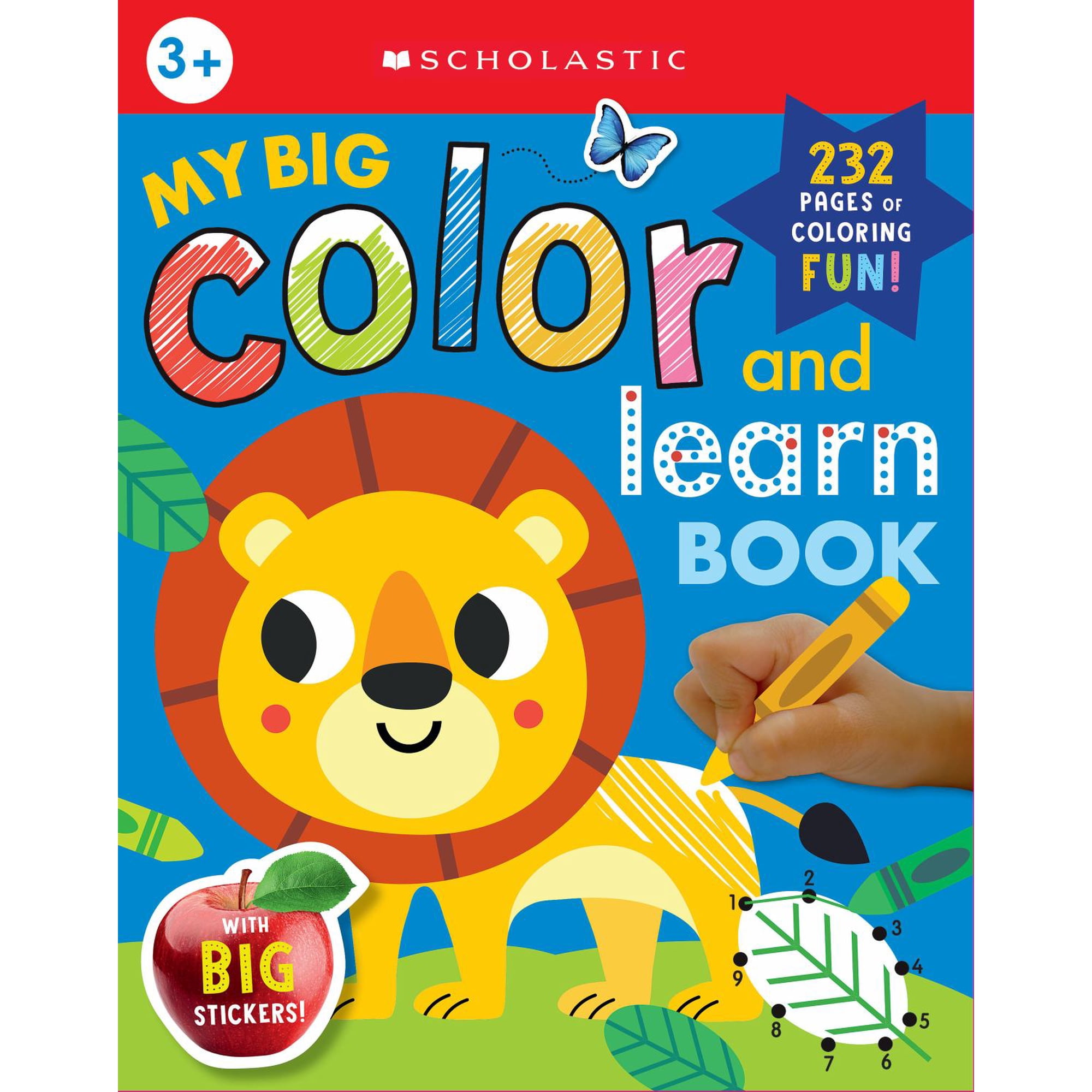 My Big Color and Learn Book: Scholastic Early Learners (Coloring Book), 240 pages (Paperback)