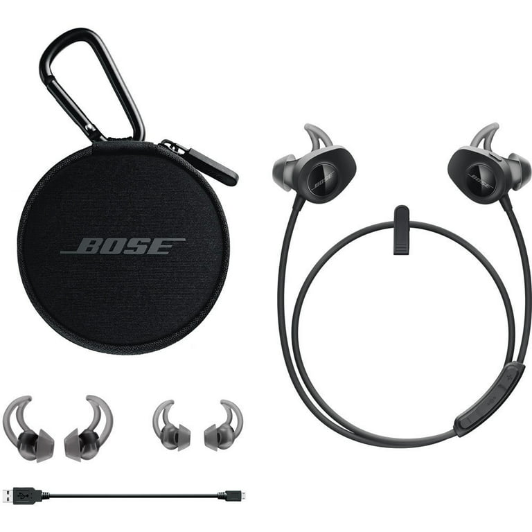 Frustration donor dyr Bose SoundSport Wireless Sports Bluetooth Earbuds, Black - Walmart.com
