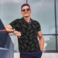 thumbnail image 4 of Balery White Pineapples Camisa Polo de Hombre con Estampado, de Manga Corta y Tejido Medio, Camisa Tipo Golf Polo-X-Large, 4 of 6