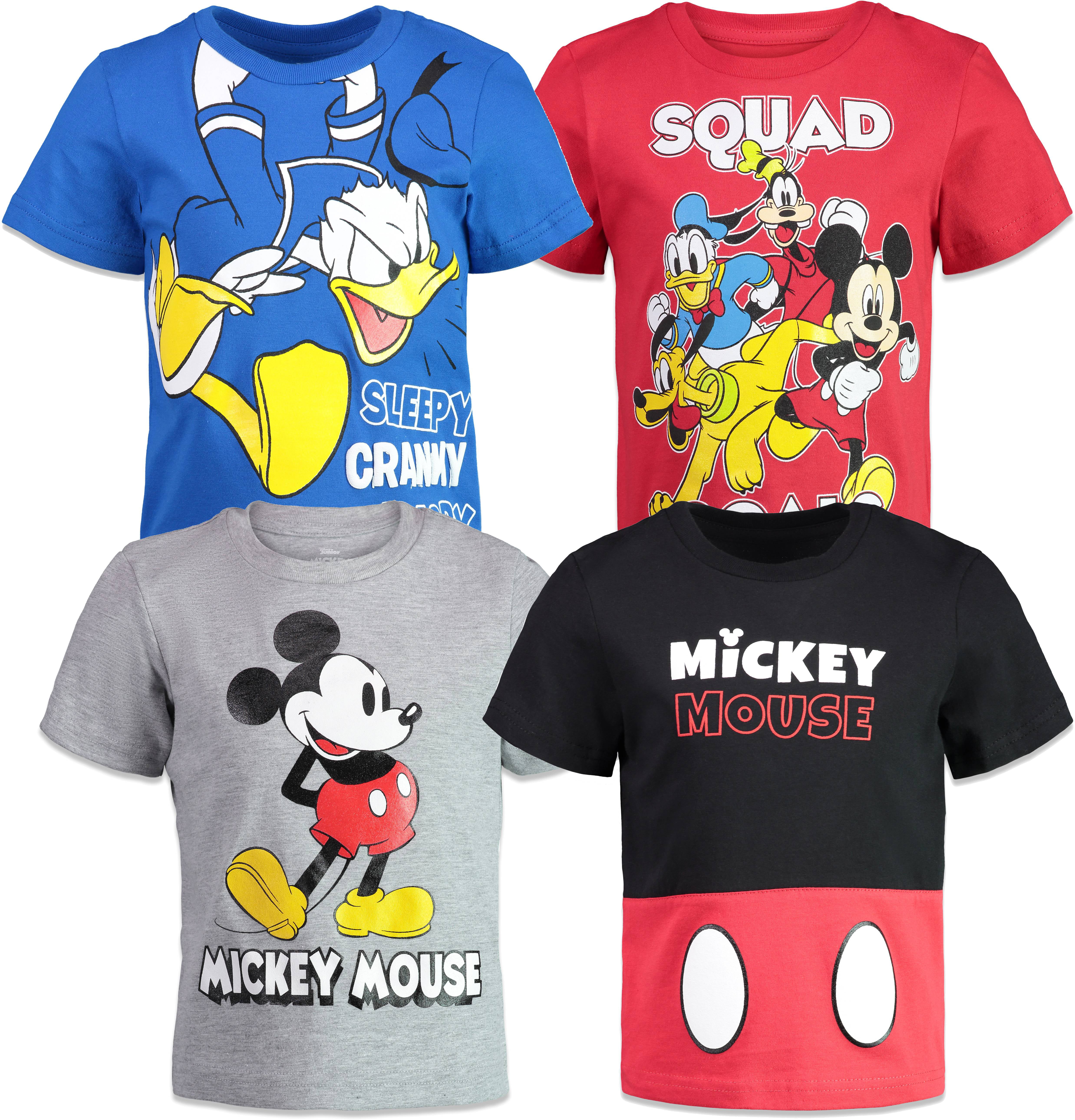 Disney Mickey Mouse Vest Shirt and Pant Set Multicolored