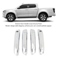 thumbnail image 3 of 4 Ensembles de Poignées de Porte Extérieure de Voiture, Chromé, Résistant aux Chocs, Installation Adhésive de Remplacement pour Isuzu D-2021 à 2024, 3 of 7