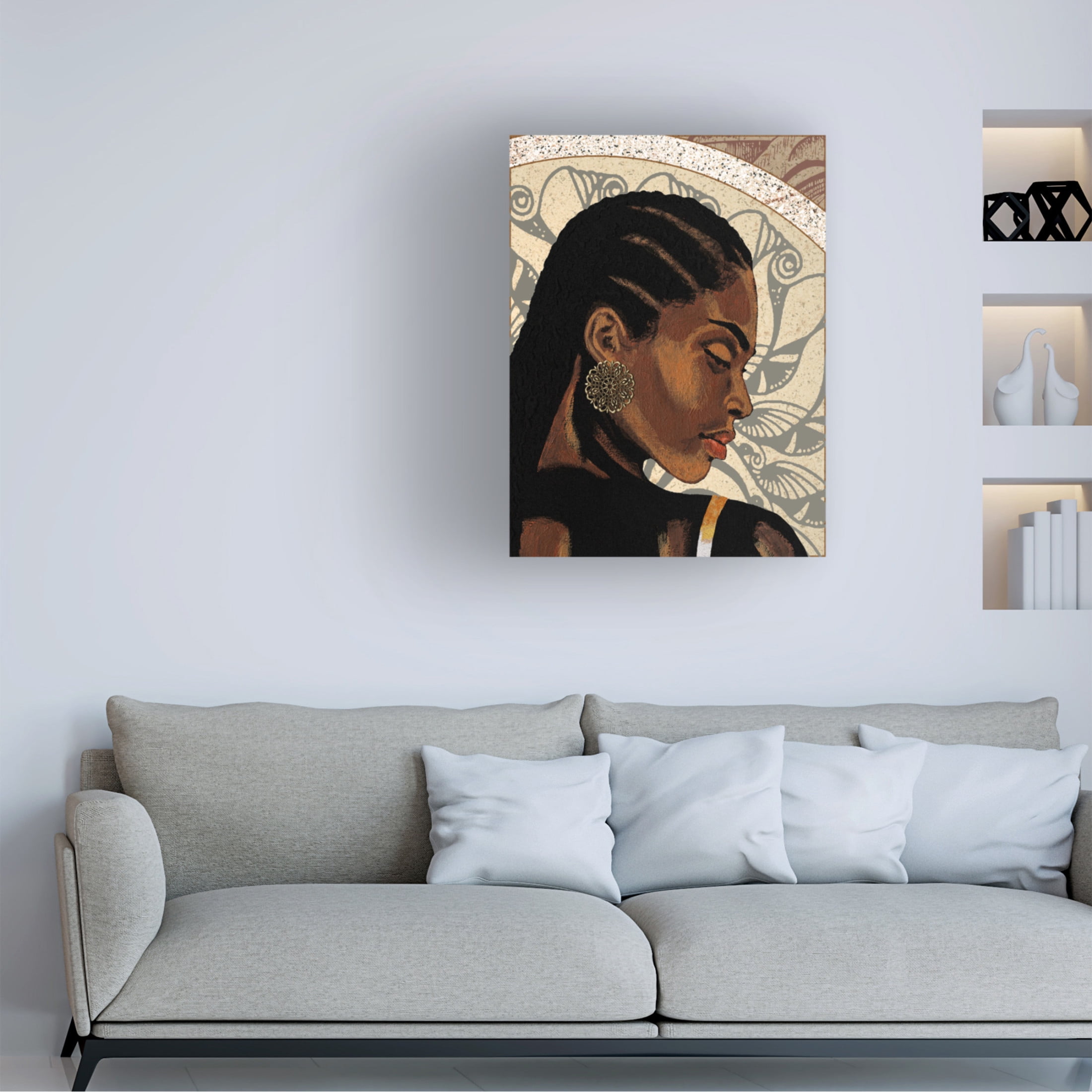 Trademark Fine Art Alonzo Saunders Expressions II Canvas Wall Art