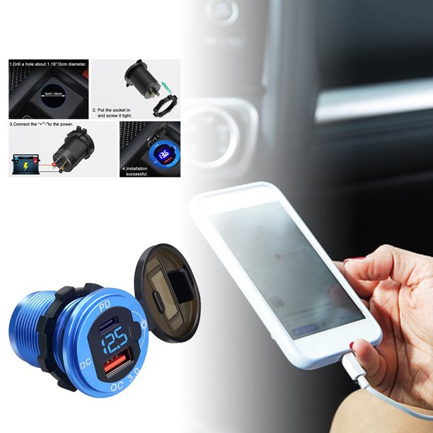 Mejora la experiencia de tu vehículo: ¡conectividad USB de alta velocidad sin esfuerzo y soluciones de carga versátiles!