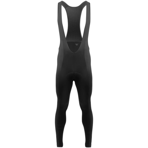 Aero Tech TALL Men's Bib Tights - Thermal Stretch Fleece PADDED for Cycling