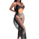 thumbnail image 1 of Bañador de una pieza ajustado y cómodo para mujer, Bikini femenino, pantimedias negras, bañador con borlas OAVQHLG3B Store  lin121212, 1 of 4