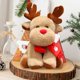 thumbnail image 5 of Adornos navideños, regalos navideños, muñeco de ciervo navideño, divertido muñeco de árbol de Navidad, lindo muñeco de ciervo de algodón para niñas, regalo de cumpleaños para niños., 5 of 6