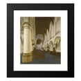 thumbnail image 2 of Isaak van Nickelen 20x23 Black Modern Framed Museum Art Print Titled - Interior of St Bavo's, Haarlem (1696), 2 of 5