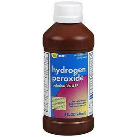 Sunmark Hydrogen Peroxide 3% Solution, 8 Fl. Oz.