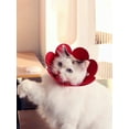 thumbnail image 3 of 1pc Flower Shape Elizabethan Collar, Suitable For Cats And Small Dogs, Prevent Licking And Biting After Surgery, 3 of 4