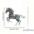 thumbnail image 3 of Sparkly Rhinestones Horse Ornament, 2D Flat Acrylic Horse Ornament, Year of The Horse 2026 Gifts, Horse Figure Ornament, Holiday Horse Ornament, Horse Themed Tree Ornament, Holiday Keepsake Gifts, 3 of 7