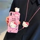 thumbnail image 3 of Hello Kitty-funda de teléfono con cuerda de soporte para Xiaomi Redmi 8, 9, 9A, 9T, 9C, 10, 10A, 11A, 10C, 12C, Note 7, 8, 9, 9s, 10, 11 Pro, POCO M3, X3, C55, 3 of 5