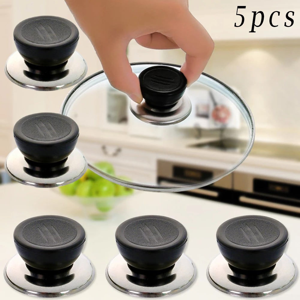 Details about   5Pcs Kitchen Cookware Pot Knob Handle Saucepan Replacement Pan Lid Hand Grip 