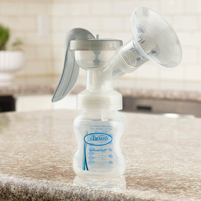 Dr. Brown's™ Manual Breast Pump with SoftShape™ Silicone Shield