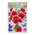 thumbnail image 2 of Pegatinas estéreo 3D para jarrón de plantas DIY, decoración autoadhesiva para refrigerador de pared Wmkox8yii HKAHFKAH108, 2 of 4