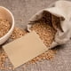 thumbnail image 5 of 100 piezas Bolsa de mercancía de papel Kraft plana abierta superior bolsas de compras al por menor bolsas de embalaje para pequeñas empresas joyería envuelta artículos de alimentos, 5 of 5