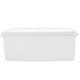 thumbnail image 5 of EeaseMX Caja de almacenamiento rectangular transparente rectangular de plástico de una sola capa de 2.1L contenedor de almacenamiento de alimentos secos con tapa para barra de cocina casera, 5 of 8