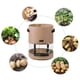 thumbnail image 3 of Bolsa de de patatas de jardín, maceta, contenedor de plantas, ventana, tela no tejida, duradera Marrón 30x35cm kusrkot titular de cultivo de patatas, 3 of 8