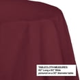 thumbnail image 2 of Round Burgundy Paper Tablecover, each, 2 of 2