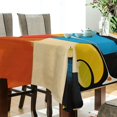 thumbnail image 5 of Yayeee Tablecloths 54" x 72" Rectangle Wrinkle Resistant Party Table Cover, Modern Cocktails, 5 of 8