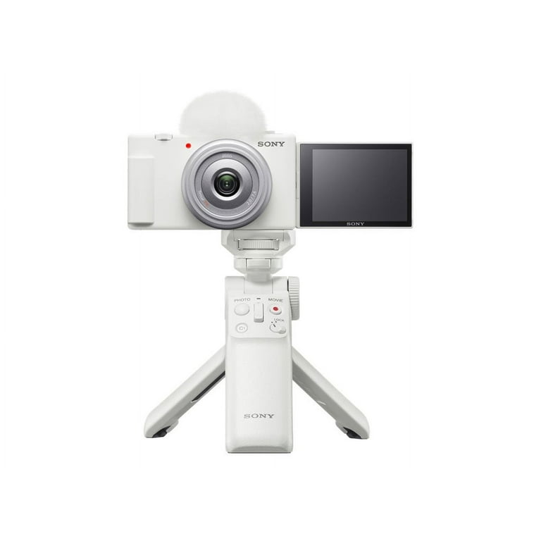 - fps 20.1 - Sony 30 - - - 4K ZV-1F Wi-Fi, white Bluetooth compact - - ZEISS Digital MP / camera