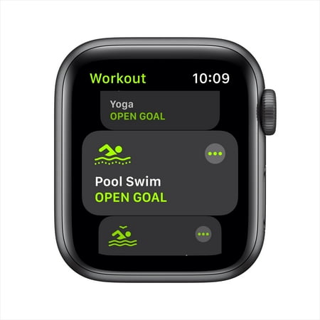 Apple Watch SE (GPS) 40mm Space Gray Aluminum Case with Black Sport Band - Space Gray