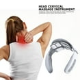 thumbnail image 3 of Massager Cervical Télécommande Six-Tête Électrique Impulsion Épaule Masseur, 3 of 6