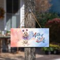 thumbnail image 3 of 4th of July English Setter Celebrates Independence Day Landscape Wood Sign Dog Lover Hanging Wall Home Decor - 12010, 3 of 5